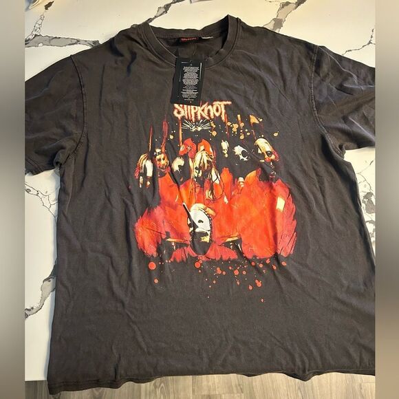 Men's Slipknot Graphic T-Shirt - BlackNWT - Picture 1 of 4